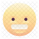 Speechless Grin Emoji Icon