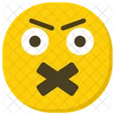 Speechless Emoji Emoticon Smiley Icon