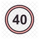 Speed Limit Icon