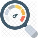 Speed Test Magnifying Icon