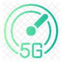 5 G Speed Technology Icon
