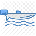 Speed Boat Sea Yacht Icon