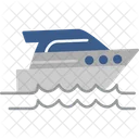 Speed Boat Sea Yacht Icon
