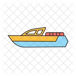 Speed Boat  Icon