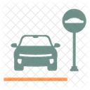 Speed Bump Road Car Icon