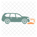 Speed Bump Road Car Icon