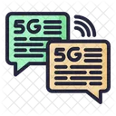 Speed Communication 5 G Signal Icon
