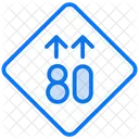 Speed Limit Traffic Sign Road Sign Icon