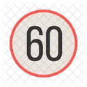 Speed Limit Sign Icon