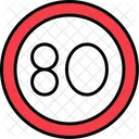 Speed Limit Limit Sign Icon