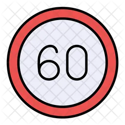 Speed Limit  Icon