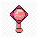 Speed Limit Board  Icon