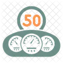 Speed Limit Car Speed Icon