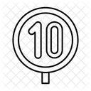 Speed Limit Icon