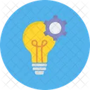 Creative Bulb Defining Solution Symbol