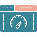 Speed Test Performance Internet Icon