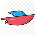 Motorboat Transport Speedboat Icon