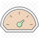 Speedometer Lineal Color Icon Icon