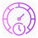 Speedometer Time Timer Icon