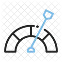 Speedometer Gauge Needle Icon