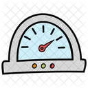 Pressure Meter Speedometer Pressure Gauge Icon