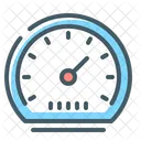 Seo Performance Speedometer Icon