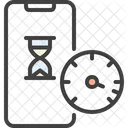Smartphone Iphone Hourglass Icon