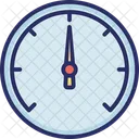 Speedometer Barometer Benchmarking Icon
