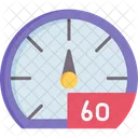 Speedometer Speed Indicator Icon