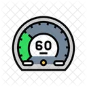 Speedometer Autonomous Vehicle Icon