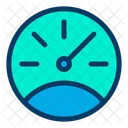Odometer Gauge Performance Icon