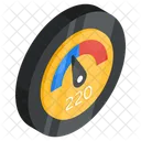 Speedometer Odometer Speed Guage Icon