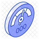 Speedometer Speed Indicator Icon