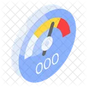 Speedometer Speed Indicator Icon