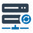 Backup Server Synchronisierung Symbol