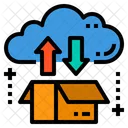Speicher Cloud Symbol