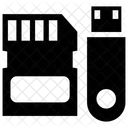 Speichergerate Externer Speicher Peripheriegerat Symbol