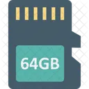 Chip Speicherkarte Mikrochip Icon