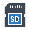 SD Speicherchip Karte Symbol