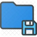 Speichern Diskette Verzeichnis Icon