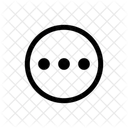 Punktmenu Symbol