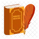 Book Magic Fantasy Icon