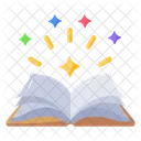 Spell Book Magic Book Fairytale Story Icon