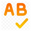 Spell Check Spell Text Icon