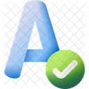 Spell Check Spell Text Icon