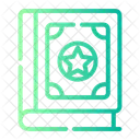 Spellbook Witchcraft Halloween Icon