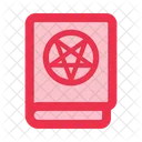 Spellbook Magic Book Horror Icon