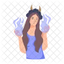 Spellcaster Woman  Icon