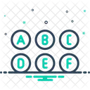 Spelling Alphabet Language Icon