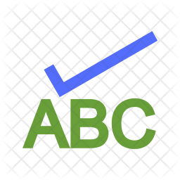 Spelling check Icon
